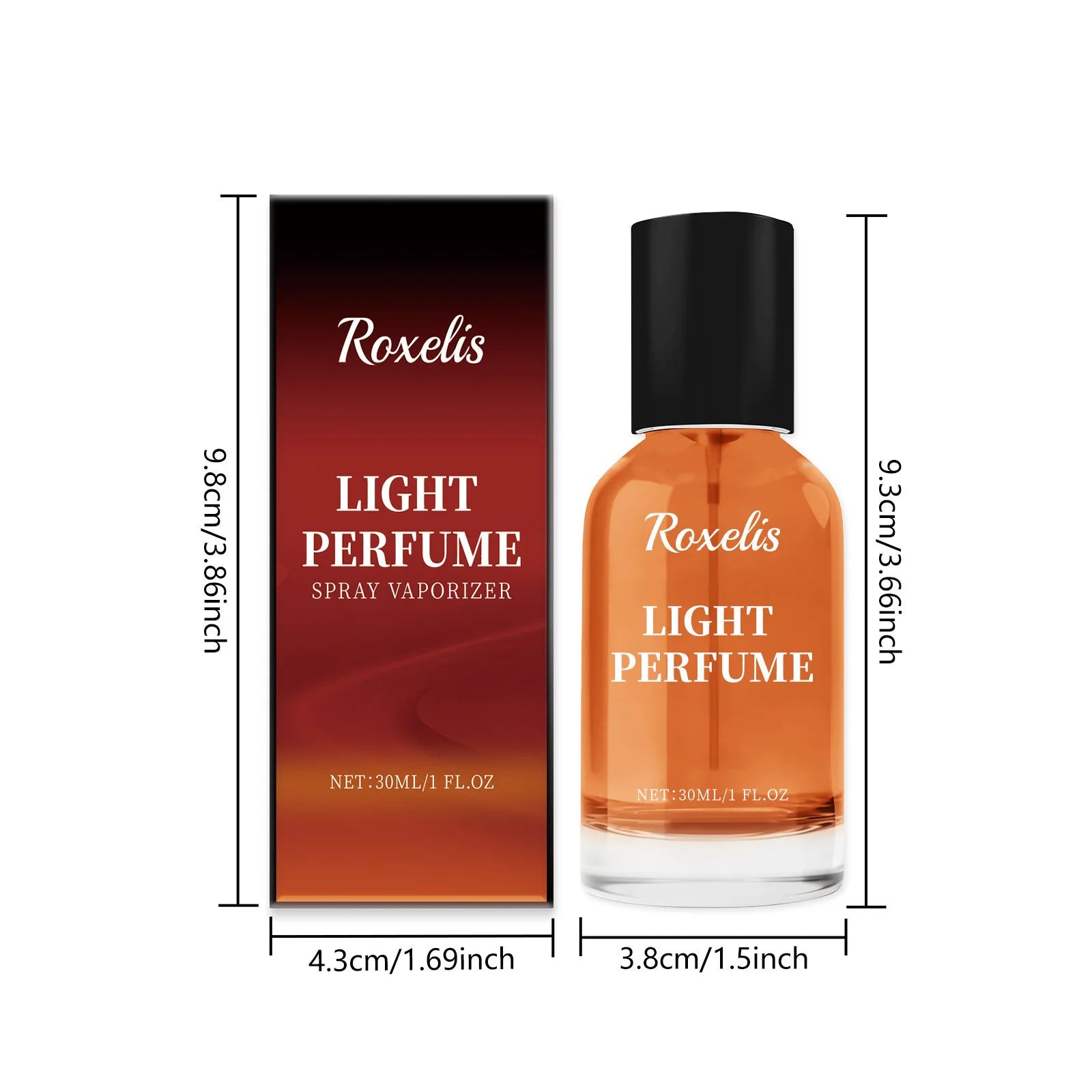Roxelis 30ml Flirting Cologne Perfume Show Charm Dating Attraction Elegant Release Fresh Body