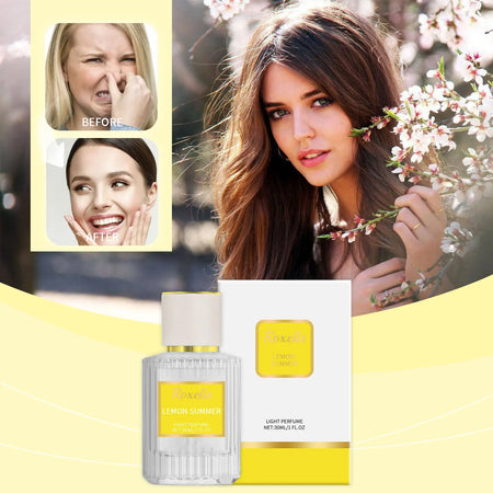 Roxelis 30ml Lemon Pheromone Perfume Fresh Summer Long Lasting Scent Elegant Glamour