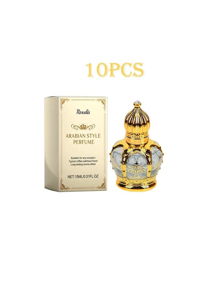 Roxelis 15ml Coffee Aroma Perfume Arabian Style Fresh Elegant Lasting Fragrance Charming