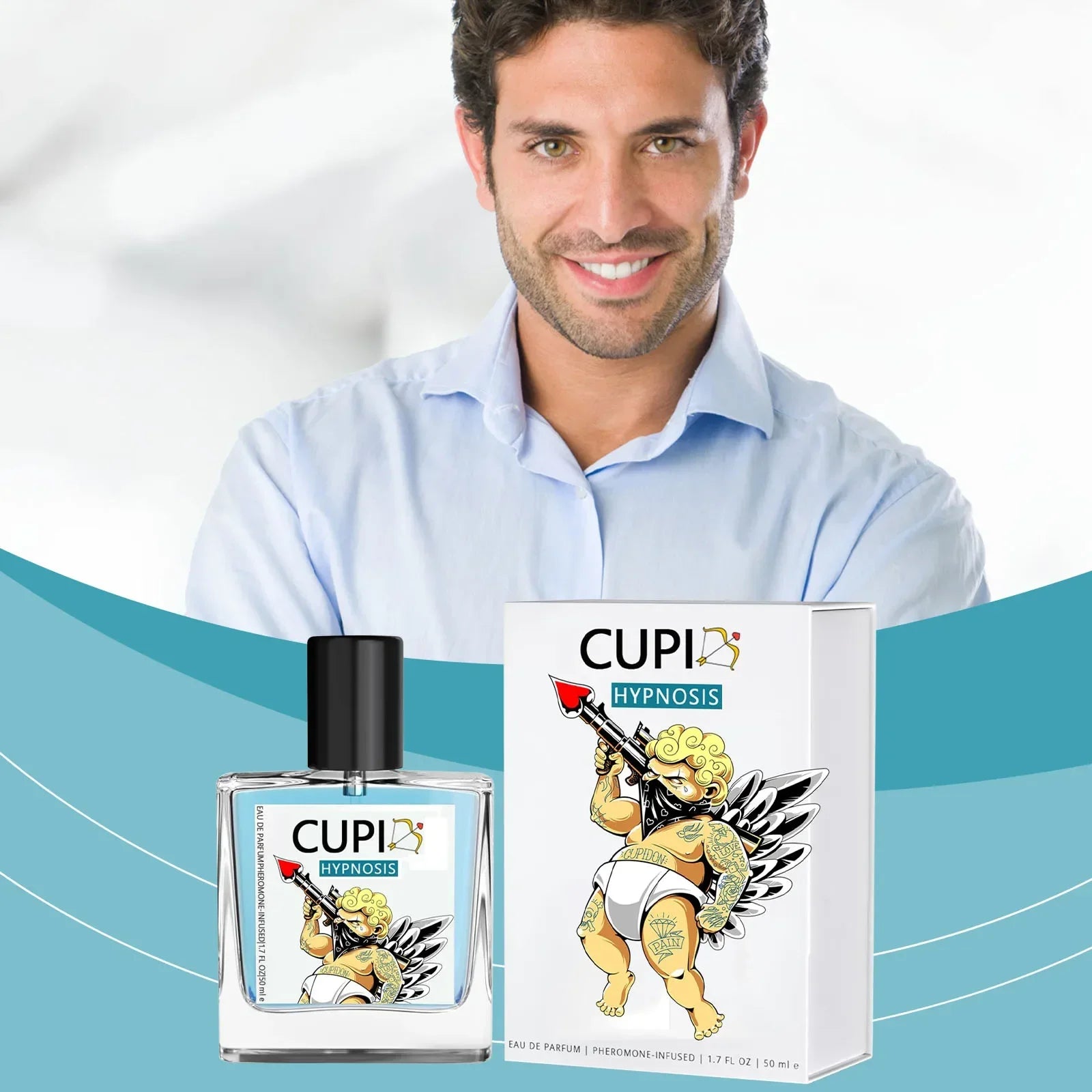 Cupid Hypnosis Perfume Original EDP Long Lasting Hypnosis Pheromone Fragrance Perfume