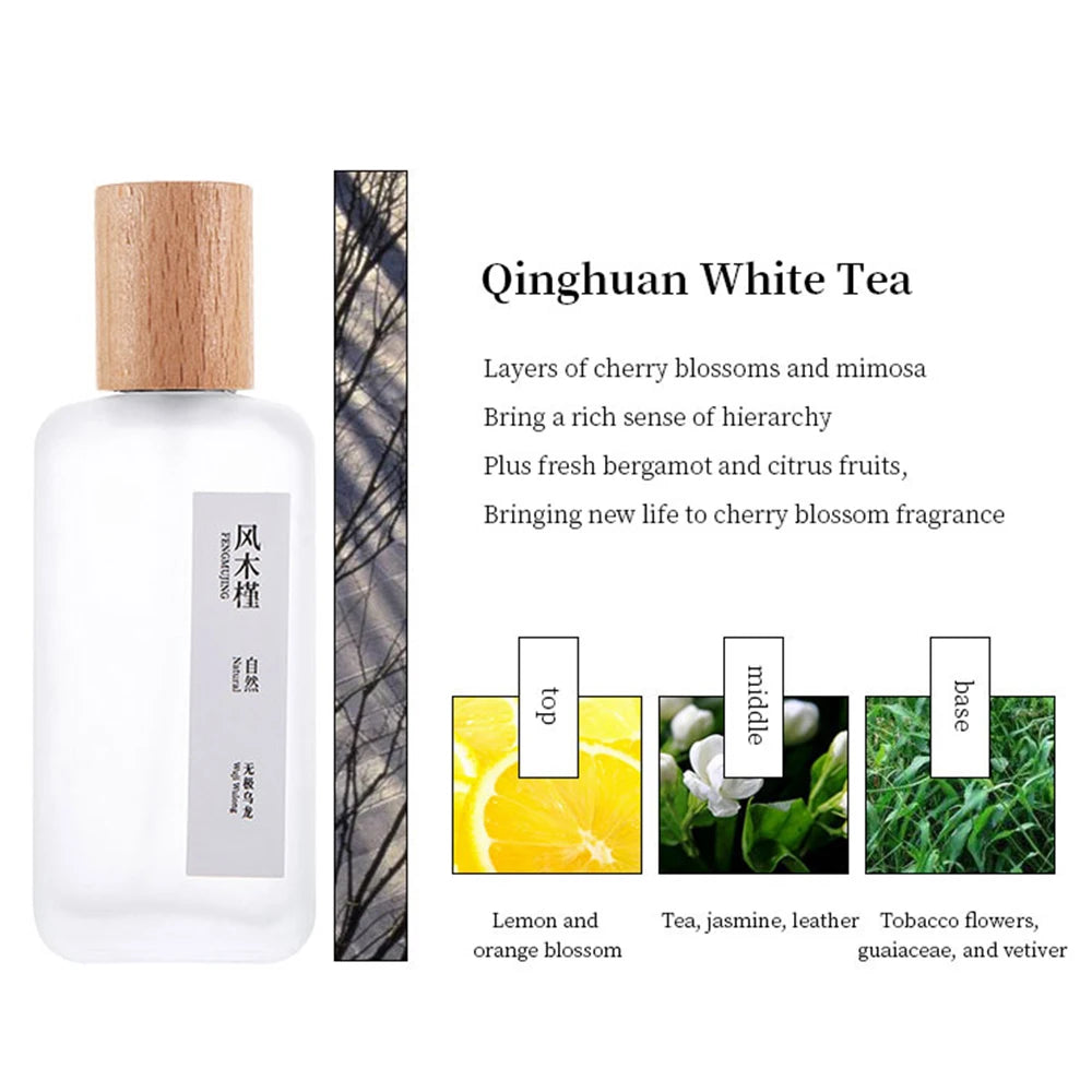 Original Niche Perfume 50ml Tea Fragrance Unisex Perfume Long-lasting Fragrance Eau De Toilette Fresh