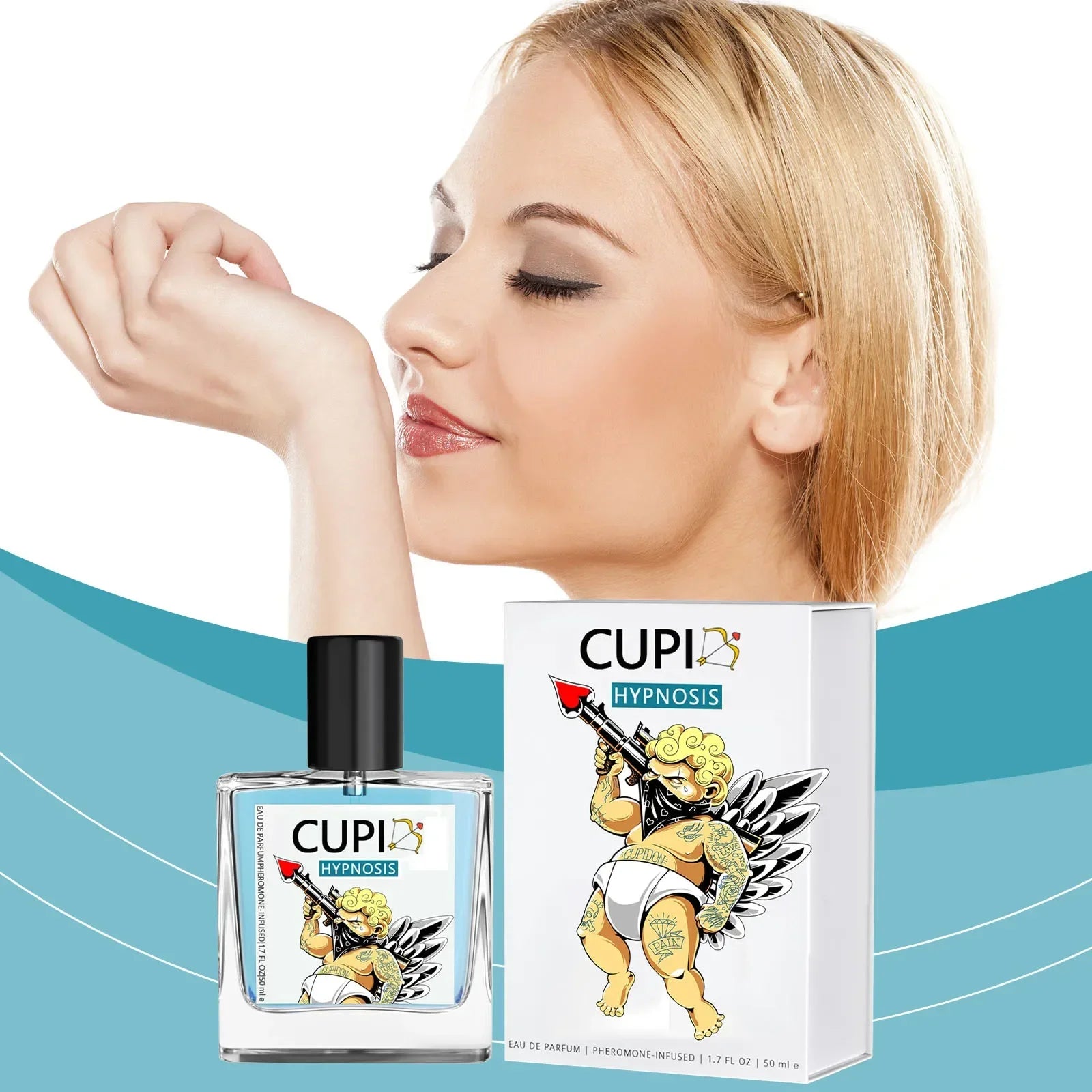 Cupid Hypnosis Perfume Original EDP Long Lasting Hypnosis Pheromone Fragrance Perfume
