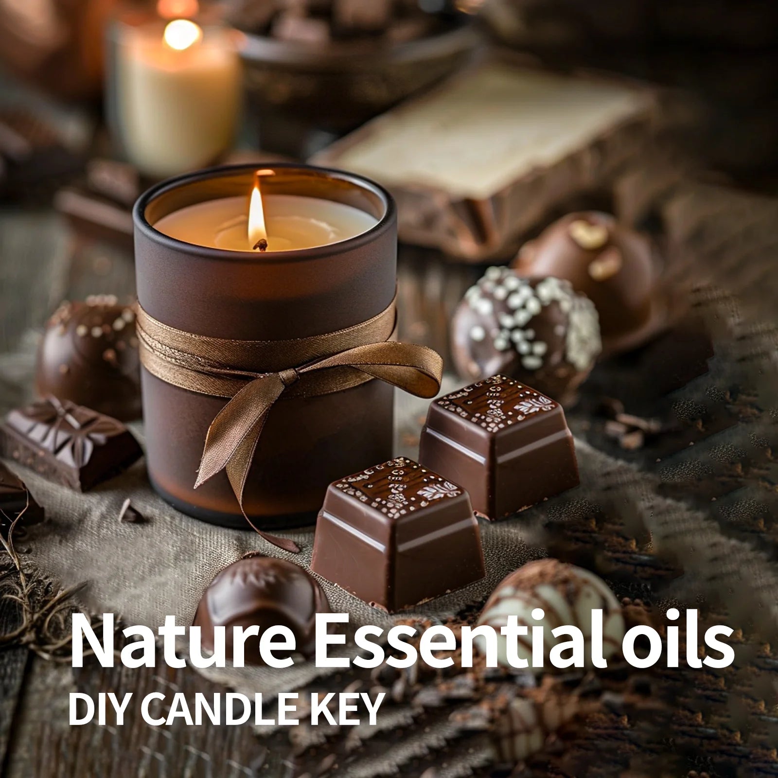 10ml+60ml Chocolate Essential Oils Chocolate Perfume Sweet Fragrance Chocolate Parfum Oils For Diffuser