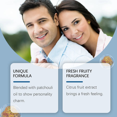 Roxelis 50ml Patchouli Light Perfume Charming Scent Gentlemen Pheromone Daily Dating